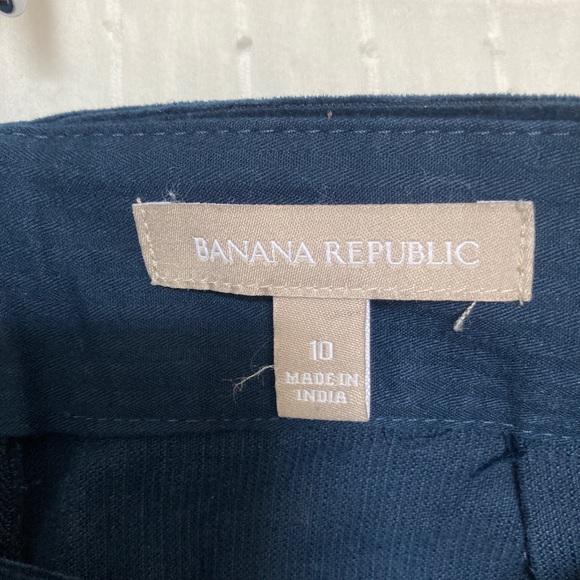 Navy corduroy Banana Republic mini skirt - Picture 4 of 5
